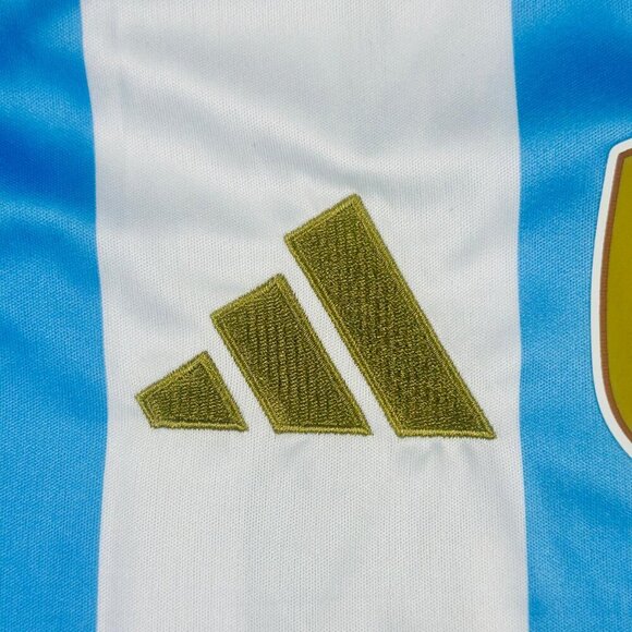 Adidas Copa America 2024 Lionel Messi #10 Argentina Home Jersey All Patches - Picture 3 of 13